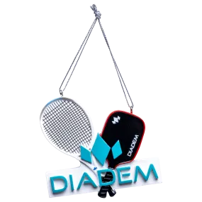 Diadem Racket & Paddle Ornament